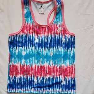 Body Glove Pink and White Tank Top